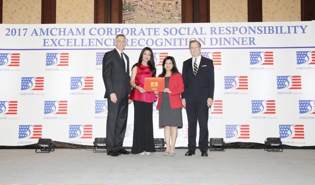 AIA ประเทศไทย รับรางวัลดีเด่นด้านกิจการเพื่อสังคม  6 ปีซ้อน