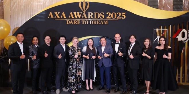 บมจ.ไรเดอร์อินชัวรันส์โบรกเกอร์   คว้ารางวัล “TOP GROWTH”  จากบริษัท แอกซ่าประกันภัย จำกัด (มหาชน)