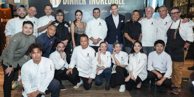 6ty Degrees จับมือพันธมิตรชั้นนำจัด “DINNER INCREDIBLE THAILAND 2025” ครั้งแรกในเอเชียกับการรวม 15 เชฟระดับโลก 21 ดาวมิชลิน ร่วมรังสรรค์มื้อพิเศษ ชูวัตถุดิบไทย สร้างปรากฏการณ์ครั้งสำคัญให้กับแวดวงอาหารระดับโลก