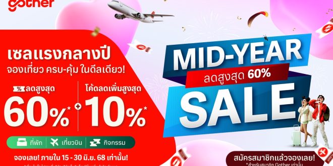 Gother เดินหน้ายกระดับแพลตฟอร์มท่องเที่ยวรุกตลาดนักเดินทางรุ่นใหม่  ตั้งเป้าเป็น 1ใน 3 แพลตฟอร์มบริการท่องเที่ยวชั้นนำของประเทศไทย ภายในปี 2570