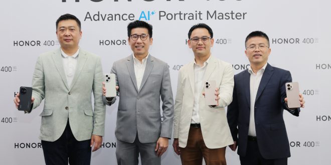 ซินเน็คฯ ร่วมงานเปิดตัว HONOR 400 series  สมาร์ตโฟนเรือธง ผู้นำแห่งนวัตกรรม AI