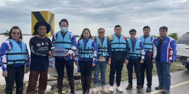 ทิพยประกันภัย เร่งช่วยเหลือผู้ประสบภัยน้ำท่วม จังหวัดสุโขทัย