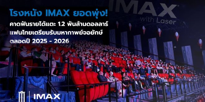 ซีอีโอไอแมกซ์ – ริช เกลฟอนด์ – คาดว่า IMAX จะมีรายได้แตะ 1.2 พันล้านดอลลาร์ในปี 2025 เพิ่มขึ้น 33% จากปี 2024