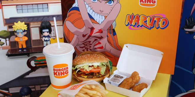 ครั้งแรกในไทย! เบอร์เกอร์คิง เปิดภารกิจนินจาสุดยิ่งใหญ่ BURGER KING x NARUTO เสิร์ฟเมนูพิเศษ-คอนเซปต์สโตร์ พร้อมฟิกเกอร์ลิขสิทธิ์แท้ 8 แบบ จำกัดเพียง 5,000 ชิ้นต่อคาแรกเตอร์ และ Toy Set สุดเอ็กซ์คลูซีฟ 2,000 เซต เจาะกลุ่มนักสะสมและแฟนอนิเมะตัวจริง
