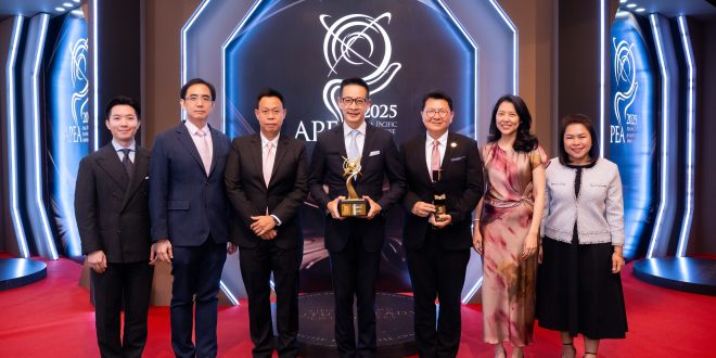 เมืองไทยประกันชีวิตคว้า 2 รางวัลเกียรติยศระดับเอเชีย จากเวที Asia Pacific Enterprise Awards 2025 ตอกย้ำความเป็นองค์กรผู้นำและความเป็นเลิศต่อเนื่องปีที่ 5
