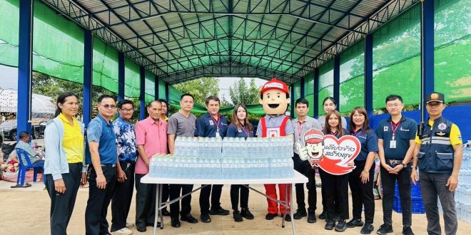 ไทวัสดุ ระดมความช่วยเหลือฉุกเฉิน สนับสนุนสิ่งของบรรเทาทุกข์ และน้ำดื่มกว่า 6,000 ขวด  มุ้ง 500 หลัง ส่งต่อความห่วงใยสู่ศูนย์อพยพชายแดนไทย–กัมพูชา 5 จังหวัด