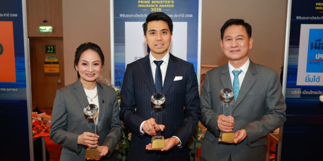 วิริยะประกันภัย คว้า 3 รางวัล “บริหารงานดีเด่น – ตัวแทนประกันวินาศภัยดีเด่น” ภายในพิธีมอบรางวัลประกันภัยดีเด่นครบวงจร ประจำปี 2568