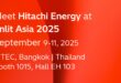ฮิตาชิ เอนเนอร์ยี่ ร่วมโชว์นวัตกรรมพลังงานยั่งยืนในงาน Enlit Asia 2025