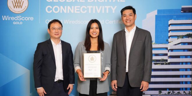 อาคารสมัชชาวาณิช 2 (UBC II) คว้า WiredScore ระดับ Gold ก้าวสู่มาตรฐานอาคารอัจฉริยะระดับโลก พร้อมมอบประสบการณ์ดิจิทัลแบบครบวงจร