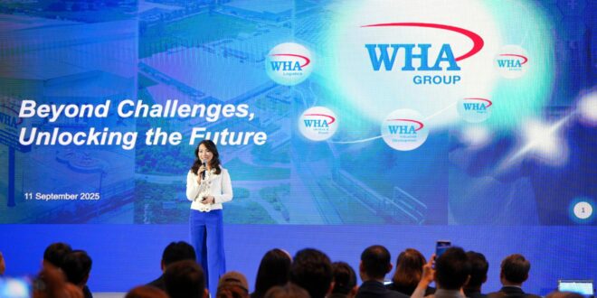 WHA Group เดินหน้าสร้างสถิติ All-Time High ต่อเนื่องปีที่ 4 ก้าวข้ามทุกความท้าทาย ตอกย้ำความเป็นผู้นำธุรกิจและอุตสาหกรรม รับการเติบโต FDI อย่างยั่งยืน