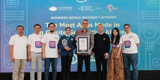 Amazon พิชิตสถิติโลก GUINNESS WORLD RECORDS® ในการสร้างแอปพลิเคชัน Gen AI ร่วมกับโรงเรียนในจังหวัดชวาตะวันตก ประเทศอินโดนีเซีย    
