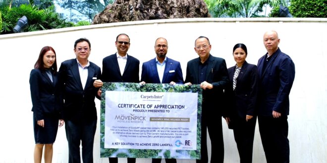 TCMC มอบเกียรติบัตรให้ ‘เมอเวนพิค บีดีเอ็มเอส เวลเนส รีสอร์ท กรุงเทพ’ ตอกย้ำความเป็นผู้นำองค์กรที่มุ่งมั่นขับเคลื่อนธุรกิจอย่างยั่งยืน