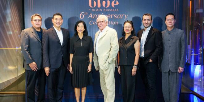 Blue by Alain Ducasse ฉลองครบรอบ 6 ปี เปิดบ้านต้อนรับเชฟระดับตำนาน ‘Alain Ducasse’ พร้อมเสิร์ฟเมนูพิเศษ Découverte โดยเชฟ Evens López