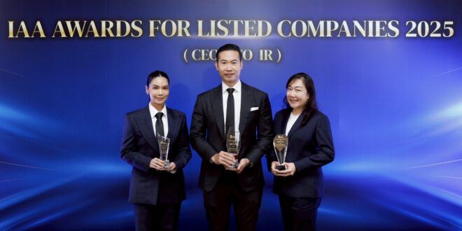 Bluebik คว้า 3 รางวัล จากเวที IAA Awards for Listed Companies 2025