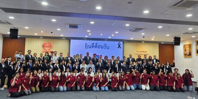 ฮีโน่มอเตอร์สฯ เปิดโรงงานต้อนรับ 3 สถาบันการศึกษา โชว์สายการผลิต–ป่าเรียนรู้ Eco Forest จุดประกายอนาคตเยาวชนไทย