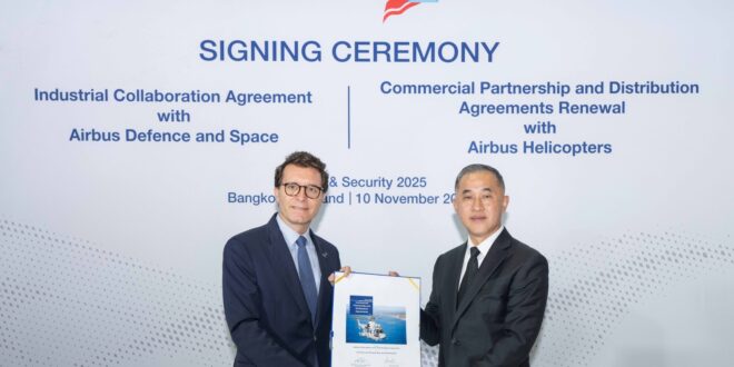 แอร์บัสเดินหน้าขยายความร่วมมือด้านอุตสาหกรรมในประเทศไทย