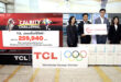 TCL Worldwide Olympic Partner มอบเครื่องใช้ไฟฟ้ามูลค่ากว่า 2.59 แสนบาท สนับสนุนภารกิจ กกท. ผสานพลัง เทคโนโลยี-กีฬา ส่งเสริมคุณภาพชีวิตที่ดีให้สังคม