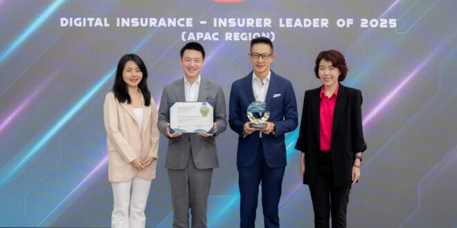 เมืองไทยประกันชีวิต คว้ารางวัล “The Digital Insurance APAC 2025 – AI Initiative of the Year” จากผลงาน Chompoo Chatbot จุดประกายวิสัยทัศน์องค์กรแห่งอนาคตด้วยพลังของ AI