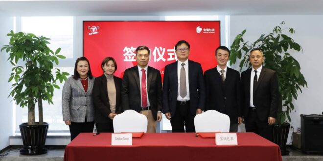 “คาราบาวกรุ๊ป” ผนึกกำลัง Baosteel Packaging ลงนามความร่วมมือเชิงกลยุทธ์ ร่วมเปิด “มิติใหม่ของความร่วมมือ” สร้างแต้มต่อในตลาดเอเชียตะวันออกเฉียงใต้