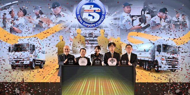 ฮีโน่ยกระดับมาตรฐานบุคลากรตัวแทนจำหน่ายทั่วประเทศ  ด้วยการแข่งขัน “Hino Total Support Contest” ครั้งที่ 31 ประจำปี 2568 ตามหลัก  Total Support