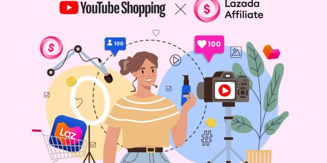 ลาซาด้า หนุนครีเอเตอร์มาร์เก็ตติ้งเต็มสูบ ผนึกกำลัง YouTube Shopping ผุดชาเลนจ์แท็กสินค้า อัดโบนัสรับแคมเปญใหญ่ส่งท้ายปี