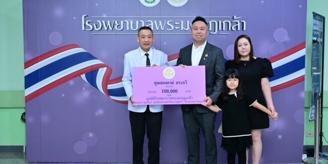 ประธานกลุ่มบิทคับ ร่วมส่งกำลังใจ มอบเงิน 1 แสนบาท ช่วยทหารบาดเจ็บพื้นที่ชายแดนไทย-กัมพูชา