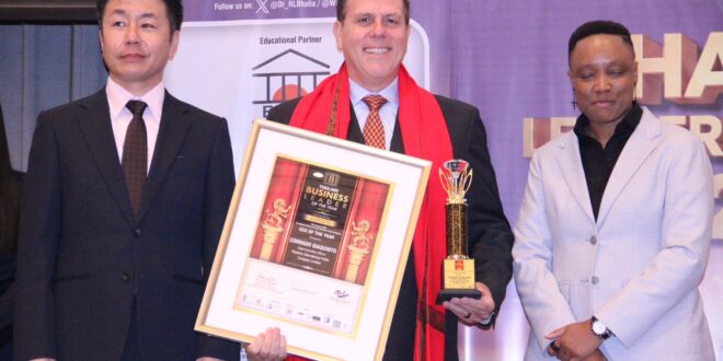 KISS คว้ารางวัล CEO of the Year จากเวที THAILAND BUSINESS LEADER OF THE YEAR ตอกย้ำผู้นำองค์กรระดับสากล