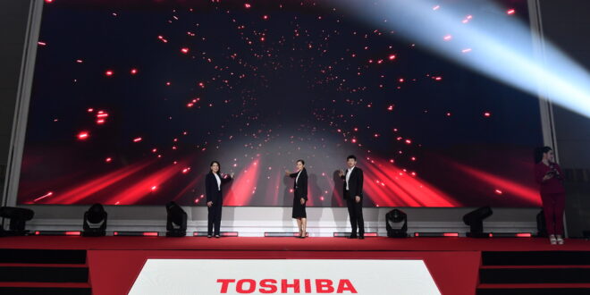 โตชิบา ตั้งเป้าโต 30% ก้าวทะยานขึ้นสู่ที่ 1