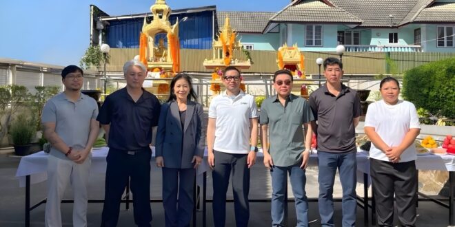 NRF ทำบุญโรงงานสมุทรสาคร พร้อมมอบรางวัลพนักงานดีเด่น