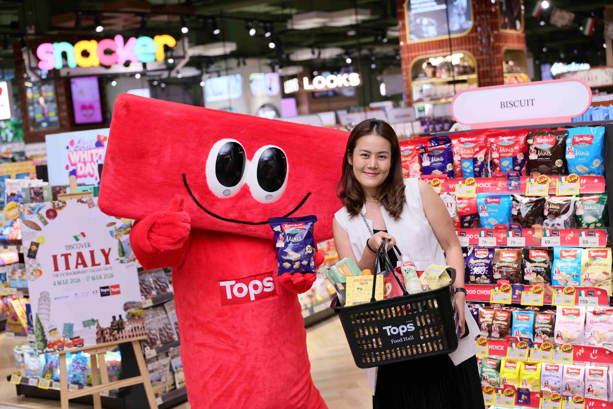 ท็อปส์ ในเครือเซ็นทรัล รีเทล ชวนเปิดประสบการแห่งรสชาติ!  แห่งศิลปะรังสรรค์อาหารอิตาลี สู่งาน “Discover Italy: The Extraordinary Italian Taste” เนรมิตประสบการณ์ช้อปสุดเอ็กซ์คลูซีฟ เปลี่ยนทุกมื้อให้เต็มไปด้วยรสชาติความอร่อยระดับโลก