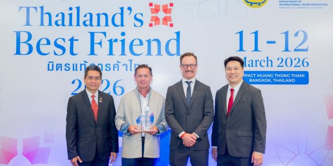 Hawaiian Cement พันธมิตรธุรกิจรายสำคัญของ SCG International คว้ารางวัล Thailand’s Best Friend Award 2026 ตอกย้ำความเชื่อมั่นสินค้าไทยในตลาดสหรัฐฯ