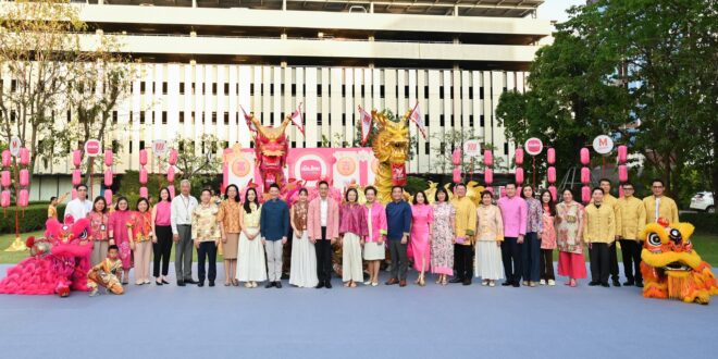 เมืองไทยประกันชีวิต เฉลิมฉลองเทศกาลตรุษจีน จัดพิธีสักการะองค์พระโพธิสัตว์กวนอิม และเทพเจ้ากวนอู พร้อมเชิดมังกรชมพู ประจำปี 2569