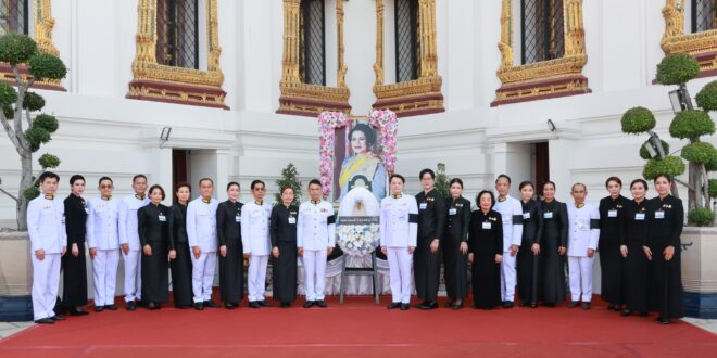 แอมเวย์ประเทศไทย ร่วมเป็นเจ้าภาพพระพิธีธรรมสวดพระอภิธรรมพระบรมศพ  สมเด็จพระนางเจ้าสิริกิติ์ พระบรมราชินีนาถ พระบรมราชชนนีพันปีหลวง
