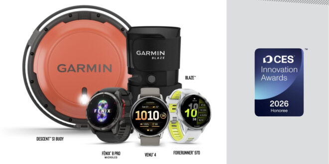 Garmin ทำสถิติรายได้สูงสุดในปี 2568 แตะ 7.25 พันล้านดอลลาร์ โตขึ้น 15% ขณะที่ตลาดไทยเติบโตโดดเด่นกว่า 45% รับเทรนด์สุขภาพและเอาต์ดอร์
