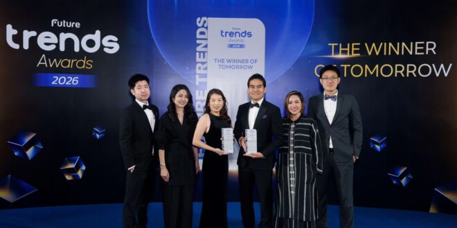 กรุงศรี นิมเบิล คว้า 2 รางวัล Future Trends Awards 2026 ตอกย้ำองค์กรเทคโนโลยีที่คนรุ่นใหม่และสาย Tech อยากร่วมงานที่สุด