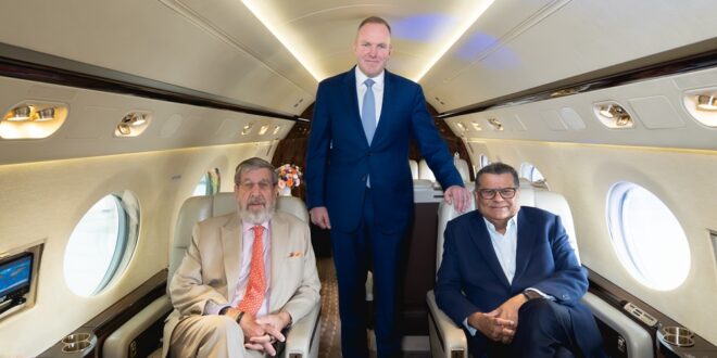 Gulfstream แต่งตั้ง MJets เป็นตัวแทนจำหน่ายต่างประเทศในประเทศไทย