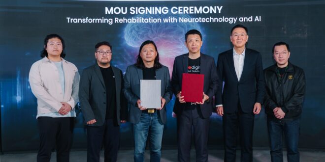 ทรู คอร์ปอเรชั่น ผนึก OYMotion ผุดนวัตกรรม Neuro AI Tech สร้างมาตรฐานใหม่สาธารณสุขไทย ดึงเทคโนโลยี BCI เชื่อมต่อผ่านระบบนิเวศดิจิทัลและเครือข่ายทรู พลิกวิถีการกายภาพบำบัดและฟื้นฟูสมรรถภาพร่างกาย