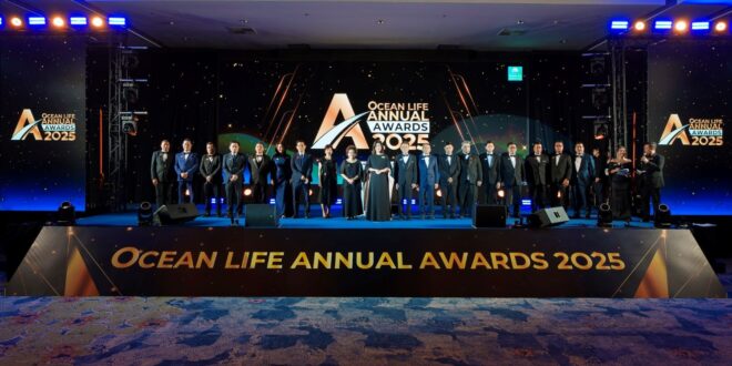 OCEAN LIFE ไทยสมุทรประกันชีวิต มอบรางวัล Annual Awards 2025 เชิดชูเกียรติ 275 สุดยอดที่ปรึกษาประกันชีวิต