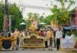เมืองสุขสยาม ณ ไอคอนสยาม ประกอบพิธีอัญเชิญพระพุทธรูปศักดิ์สิทธิ์ “หลวงพ่อเงิน” อายุกว่า 700 ปีประดิษฐานเป็นองค์พระประธาน ในงาน “สุขสยาม สนุกสนาน สงกรานต์ บ้านฉัน” เชื่อมโยงสายธาร “มหาศรัทธาแห่งแม่น้ำมูล สู่ปฐพีบุญลุ่มน้ำเจ้าพระยา”