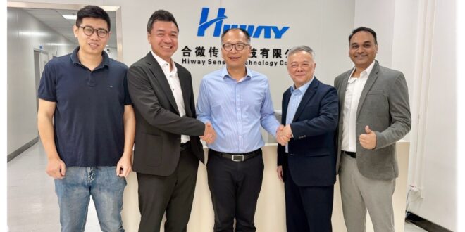 PTECH จับมือ Hiway ยักษ์ใหญ่อุปกรณ์วัดลมยาง  ผลิต – จัดจำหน่าย ทั่วเอเชียตะวันออกเฉียงใต้