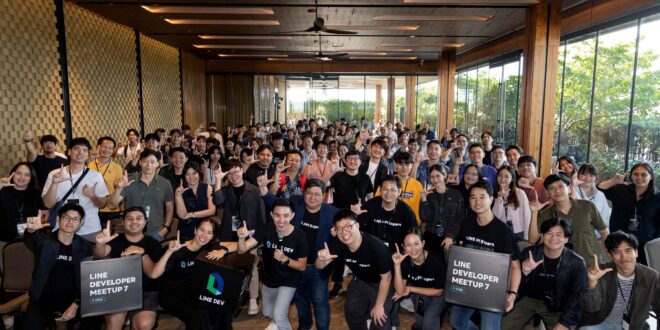LINE ยกทัพความรู้บุกเชียงใหม่ จัด LINE Developers Meetup #7  ครั้งแรกขยายสู่ภูมิภาค ตอกย้ำพลังคอมมูนิตี้นักพัฒนาไทย