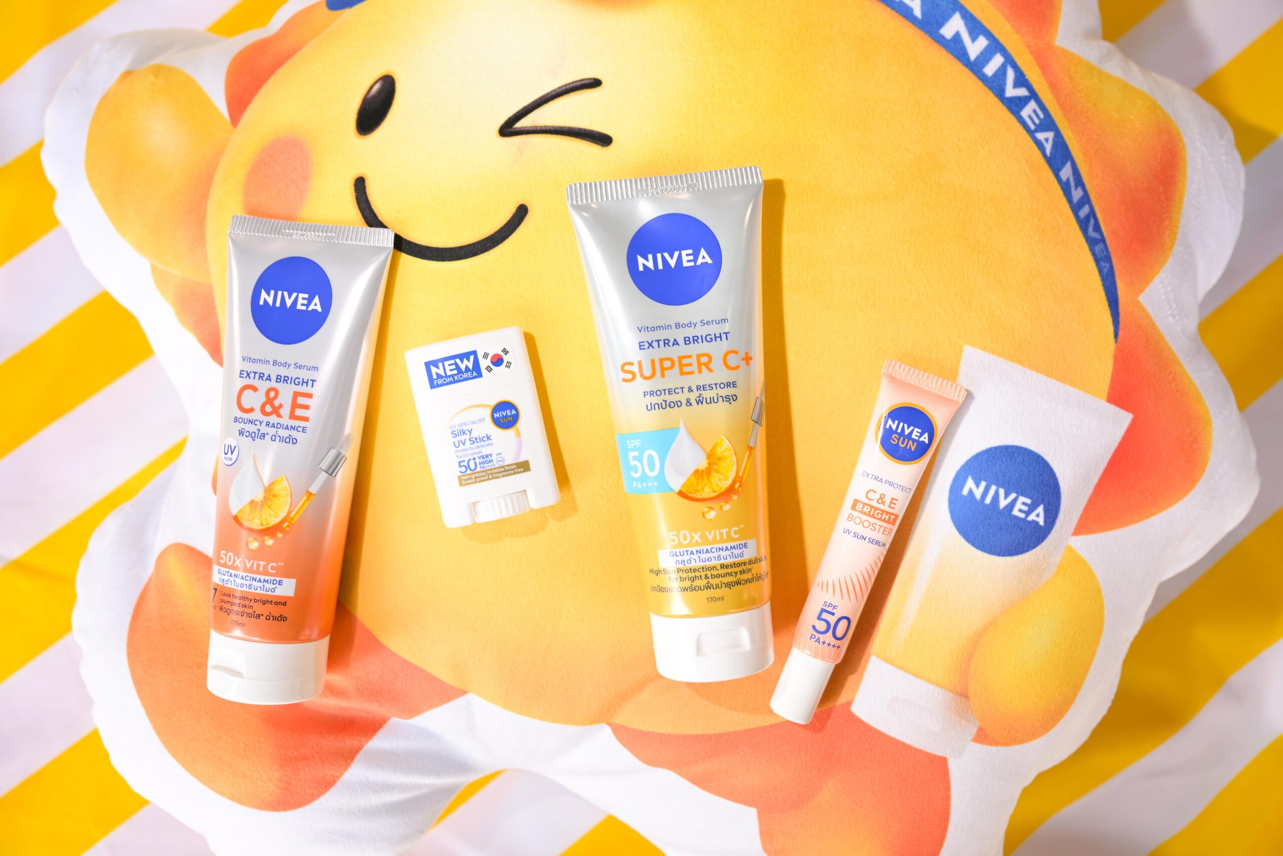 NIVEA ตอกย้ำผู้นำผลิตภัณฑ์กันแดดอันดับ 1 ชูนวัตกรรมที่มากกว่าการปกป้อง  ครบทั้งผิวหน้าและผิวกาย ให้คนไทยได้ผิวใส เจิดจ้า ท้าแดด ในซัมเมอร์นี้
