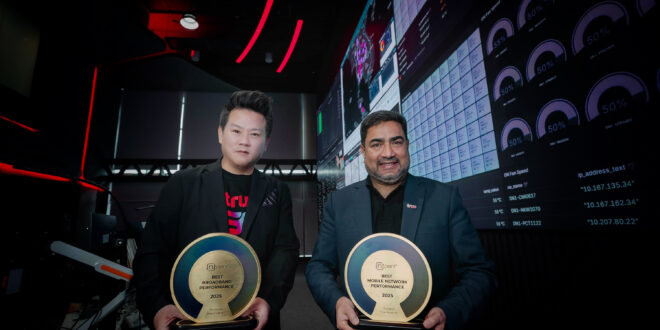 ประสบการณ์ลูกค้าสู่ความไว้วางใจ ทรูคว้าอันดับ 1 เครือข่ายมือถือการันตีจาก nPerf พิสูจน์คุณภาพที่ลูกค้าใช้งานจริงดีที่สุดในเอเชียตะวันออกเฉียงใต้ภาคพื้นทวีป