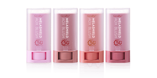 กิฟฟารีน แนะนำไอเท็มเด็ด “Giffarine Melashield AOX Blush SPF 50+ PA++++” (กิฟฟารีน เมลาชิลด์ เอโอเอ็กซ์ บลัช เอสพีเอฟ 50+ พีเอ++++) สวยครบ จบในแท่งเดียว