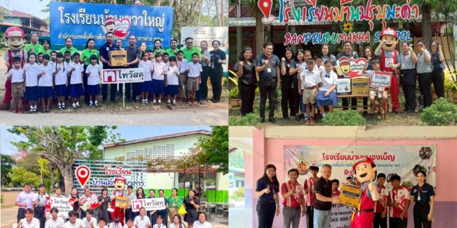 ไทวัสดุ ร่วมกับ โตโยโบ เตรียมรับมือภัยแล้ง ลุยส่งปั๊มน้ำ-ถังเก็บน้ำมาตรฐาน แก่ 16 โรงเรียน ใน 13 จังหวัด ภาคอีสาน ภายใต้โครงการ “ช่วยน้องสู้ภัยแล้งภาคอีสาน” หวังยกระดับคุณภาพชีวิต – สุขอนามัยเยาวชน พร้อมเสริมประสิทธิภาพการบริหารจัดการน้ำ