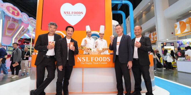 NSL Foods ชูนวัตกรรมอาหารแห่งอนาคต Food Innovation คุณภาพ-อร่อย-สะดวก มาตรฐาน ฮาลาล เฮลท์ตี้ ครบวงจร ในงาน THAIFEX 2026 ฉลองครบรอบ 23 ปี ยิ่งใหญ่ ดันนวัตกรรมอาหารไทยสู่เวทีโลก