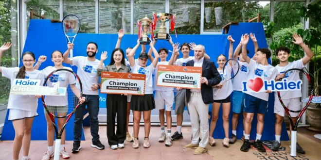 ไฮเออร์ สานต่อพันธมิตร Roland-Garros 2026 เปิดเวทีแข่งขัน Haier Clay Court Open  จุดประกายฝันนักหวดเยาวชน พร้อมกิจกรรมสุดเอ็กซ์คลูซีฟสำหรับแฟนกีฬาเทนนิส
