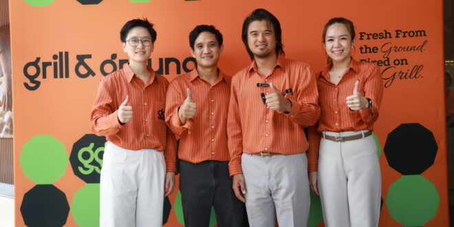 เขย่าวงการสลัดบาร์! โอ้กะจู๋ เปิดตัว “Grill & Ground” แบรนด์ใหม่ครั้งแรกในไทย ชูคอนเซ็ปต์ Steak & Salad Bar รูปแบบใหม่ Unlimited Freshness, Your Way ตอบโจทย์ยุคคุ้มค่า-พรีเมียม-ประสบการณ์ต้องได้ครบ