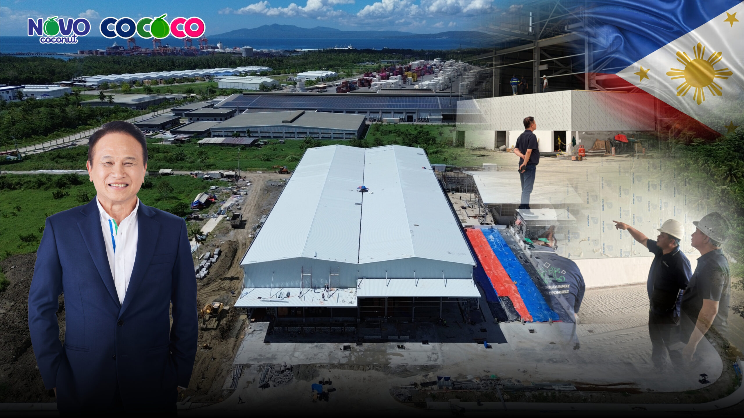 COCOCO – NOVO ลงพื้นที่ฟิลิปปินส์ ติดตามความคืบหน้าโรงงานใหม่  คาดเปิดดำเนินการภายในปี 2569