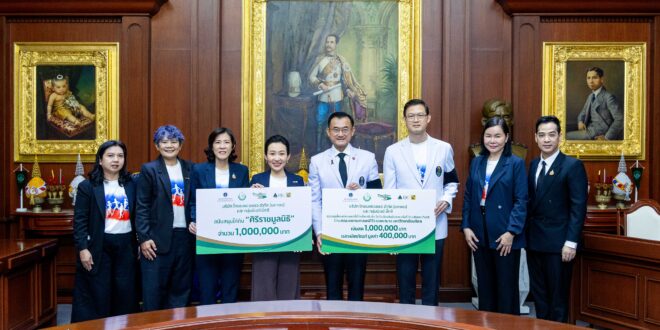 ไทยเบฟ และกลุ่มบีเจซี บิ๊กซี ร่วมสนับสนุน  โครงการ “แสงนำใจไทยทั้งชาติ เดิน วิ่ง ปั่น ป้องกันอัมพาต ครั้งที่ 12 เฉลิมพระเกียรติ”